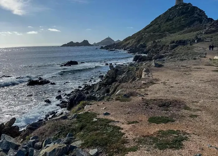 70m2 Avec Loggia, Piscine A Debordement Vue Pianottoli-Caldarello (Corsica)