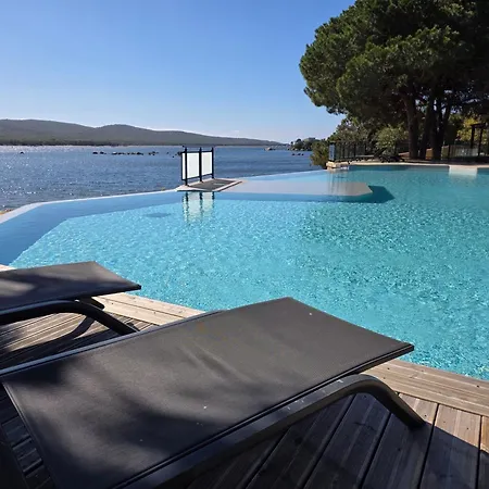 70m2 Avec Loggia, Piscine à Débordement Vue Appartement Pianottoli-Caldarello (Corsica)